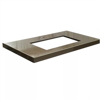 Atas Vanity Bilik Mandi Kuarza Brown