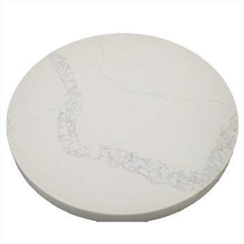 Meja Kopi Bulat Kuarza