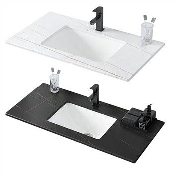 Sinki Tunggal Meja Solek Batu Tersinter