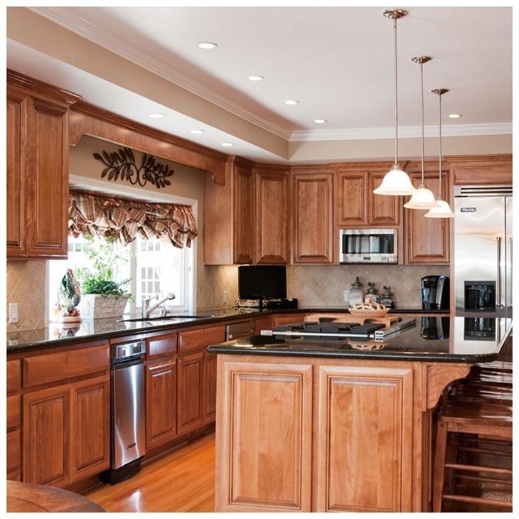 Solid Wood RTA Kitchen Cabinets