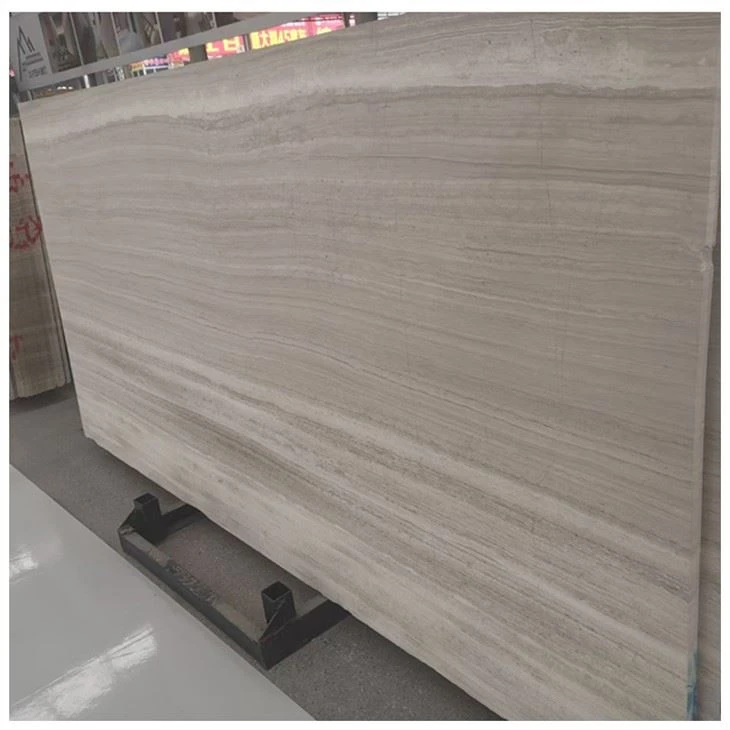 White Wood Vein Marble