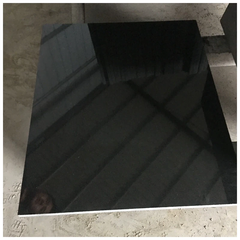 absolute black polished granite
