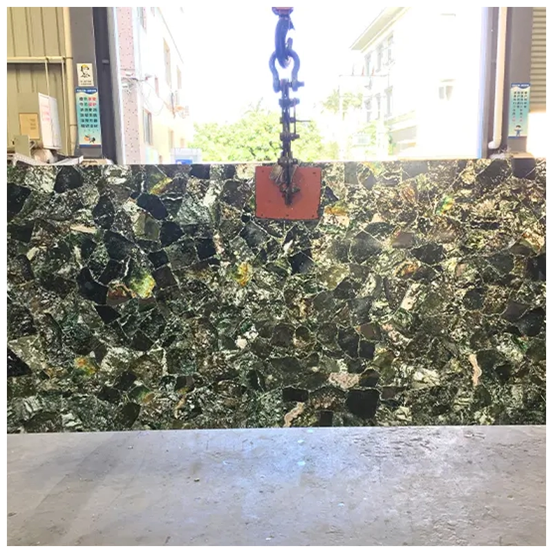 Moss Agate Green Slab