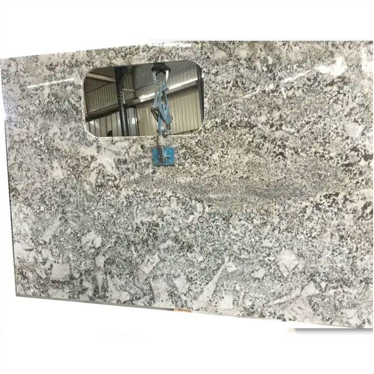 alaska white granite countertop