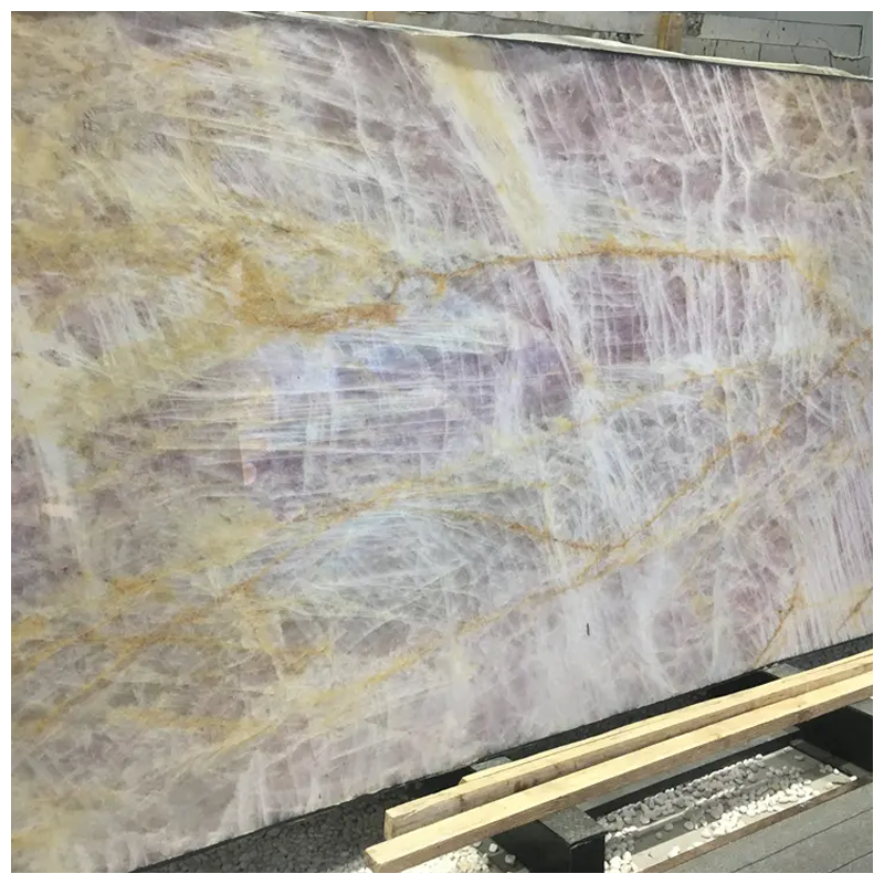 Cristallo Pink Quartzite Jumbo Slabs