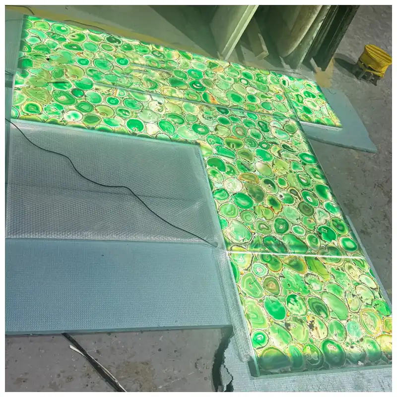 Countertop Batu Akik Hijau