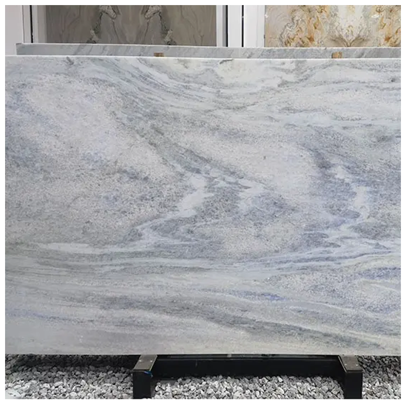 Iceberg Blue Exotic Quartzite Slab Iceberg Blue Exotic Quartzite Slab
