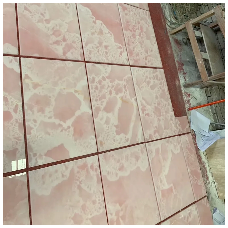 Pink Onyx Marble Floor Tiles Pink Onyx Marble Floor Tiles