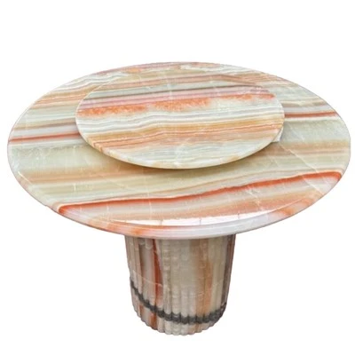 Meja Onyx Pelangi