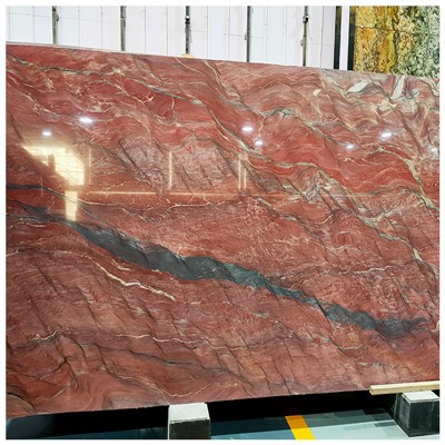 Kuarzit Gabungan Merah